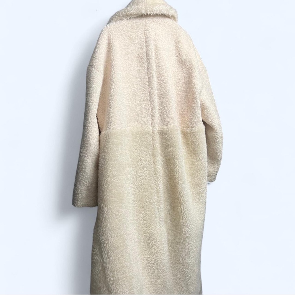 Ted Baker Soft Cream Teddy Coat - Picture 7 of 8